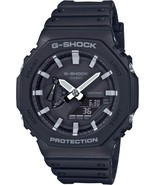 Montre homme CASIO G-SHOCK GA-2100-1A1JF série noire 1A1JF neuve - $2,144.23 MXN