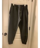 Hanes Men&#39;s Athletic Jogger Pants Sweatpants Elastic Waist Size Large Gray - $30.62 CAD