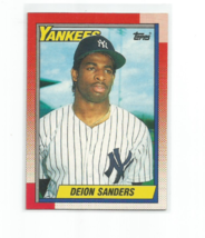 Deion Sanders (New York Yankees) 1990 Topps Card #61 - £3.98 GBP