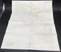 1978 McKittrick Summit CA Quadrangle Geological Survey Topo Map 22&quot; x 27&quot; USGS - £7.58 GBP