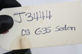 2007-2008 INFINITI G35 SEDAN YAW RATE SENSOR SKID STABILITY J3444 image 5
