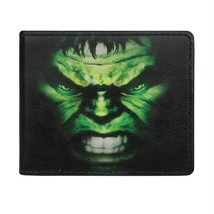 Hulk Close-Up Bi-Fold Wallet Green - $26.82