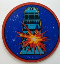 Doctor Who Pinball Coaster Original Plastic Promo Dalek Space Age Sci-Fi - $19.48