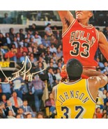 RARE 1989 &quot;Scottie Pippen&quot; Chicago Bulls Magic Johnson Sports Illustrate... - £144.56 GBP