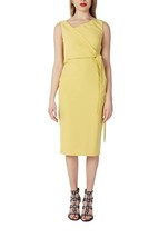 Sandro Ferrone Women Dress - 44 Yellow Designer Fashion Elegant Dress - $2,080.06 MXN
