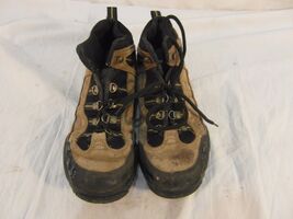 ADULT MT EVEREST BROWN LEATHER HIKING TRAIL OUTDOORS SHOES MEN&#39;S sz7.5 N... - $14.56