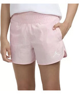 Jordan Girls’ Jumpman High Flying Shorts Pink Pull On Active Size Medium... - €14,50 EUR