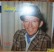 Bing Crosby Feels Good Feels Right 33RPM Lp Record London Ps 679 1976 - £11.33 GBP