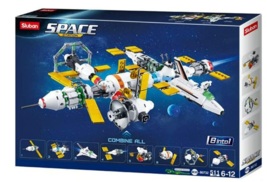 Sluban Kids  - SLU08662 - Space Station Building Blocks - 511 pcs. - £39.83 GBP