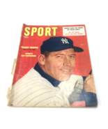 1957 Sport Magazine - Mickey Mantle - NEWSSTAND - New York Yankees  - $704.20 MXN