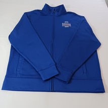 Sport-Tek BIENVILLE MEDICAL CENTER Men&#39;s Blue Full Zip Pockets Jacket Si... - $363.79 MXN
