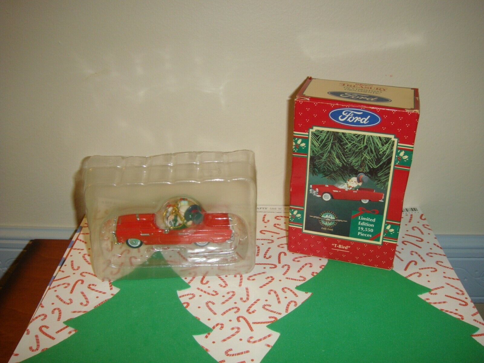 Primary image for Enesco Ford T-bird Limited Edition 40th Anniversary Ornament