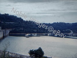 1951 Norris Dam Boat Dock Tennessee Red-Border Kodachrome Slide - £4.34 GBP
