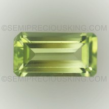 Natural Peridot Baguette Step Cut 8X4mm Parrot Green Color VS Clarity Loose Gems - £21.23 GBP