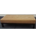 Wonderful Large Size Upholstered Bench Solid Wood Frame - VGC - GREAT BENCH - $271.35 CAD