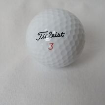 Titleist 3 Wells Fargo Home Mortgage White Golf Ball DT So Lo Pre-owned - $7.99