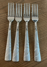 Cambridge SASHA SAND Stainless Frosted Glossy Swirls Silverware Flatware... - $4.50+