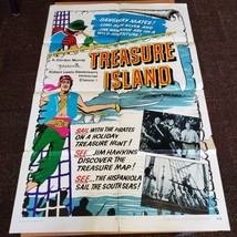 Treasure Island 1971 Original Vintage Movie Poster One Sheet 71/16 - £23.70 GBP