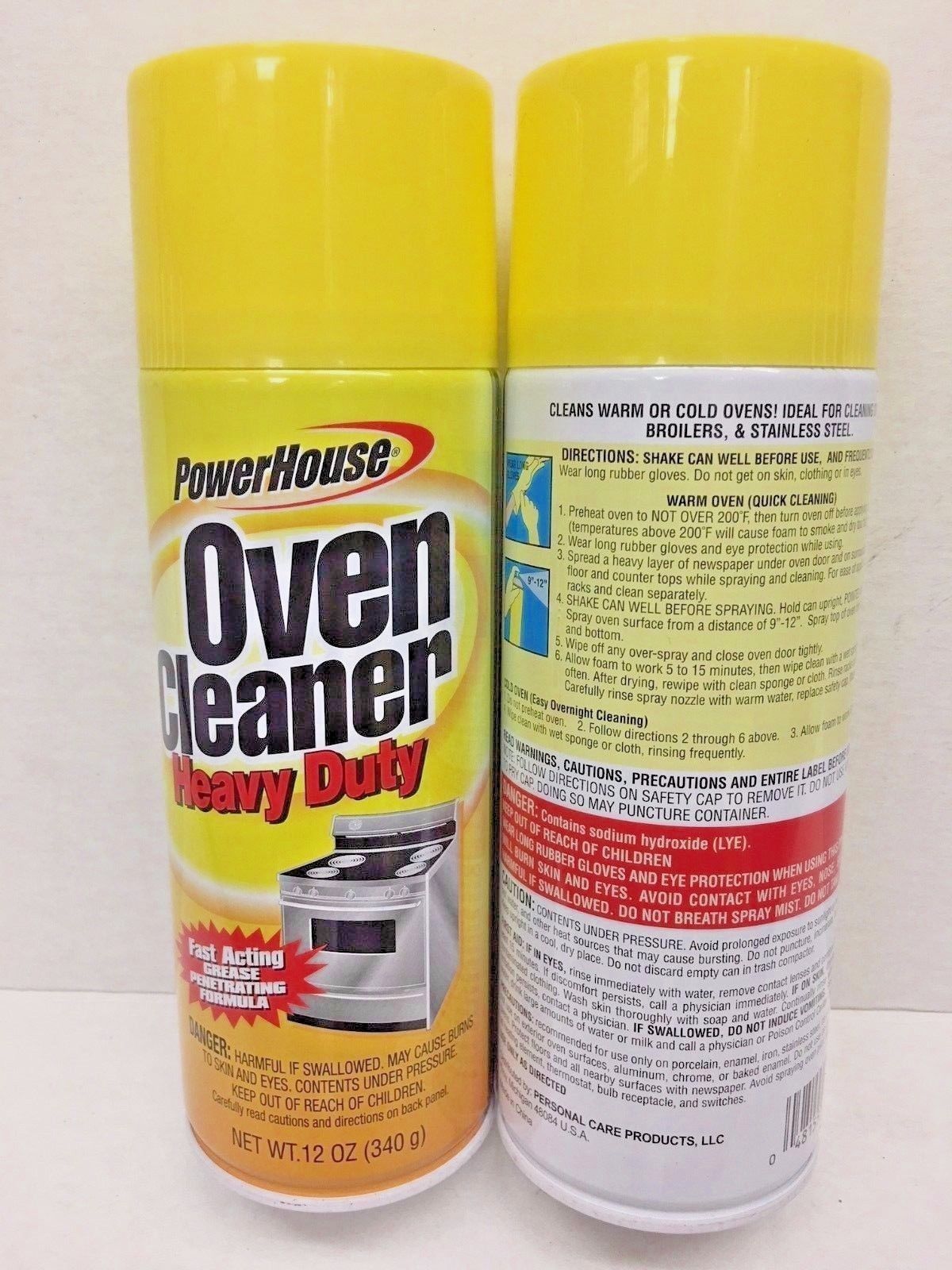 1 Bottles Oven Cleaner Heavy Duty Fresh Citrus Scent by HomeBright 13 Oz