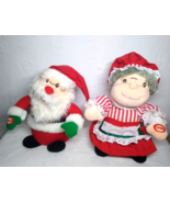 Thomas Pacconi Classic Santa &amp; Mrs Claus Animated Singing Jingle Bells V... - $16.97