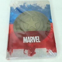 Captain Pyramid America Premium A5 Shield Notebook Marvel NEW Sealed - $22.76