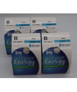 L’eggs Pantyhose Sheer Energy OFF WHITE B Control Top Sheer Toe 4 Pairs - $40.60 CAD