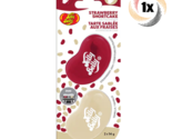 1x Pack Jelly Belly Duo Strawberry Shortcake &amp; Vanilla Car Vent Air Fres... - $11.72