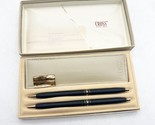 Vintage NOS Cross Pen Pencil Set Ladies Classic Black/Gold 2541 - $59.99