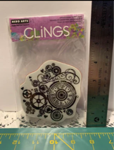 Hero Arts watch gears cling rubber stamp - New - £6.01 GBP