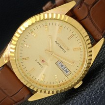 ELEGANT OLD CITIZEN JAPAN MENS AUTOMATIC REFURBISHED GOLDEN DIAL WATCH a... - $27.99