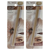 Brow Vixen Tattoo Effect Brow Stain - BV1 Blonde by Flower Beauty for Wo... - $12.49