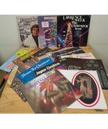 Vintage Lot of 15 Christmas Record Albums Vinyl LP hk - £59.34 GBP