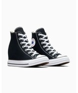Women Converse Chuck Taylor All Star Wedge Platform Shoe, A11909C Sizes Black/Re - $99.95
