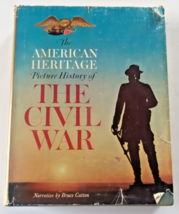 VINTAGE 1960 The American Heritage Picture History Of The Civil War Hardcover - £10.54 GBP