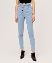 FOR LOVE &amp; LEMONS Donne Jeans Josephine A Vita Alta Blu Taglia S CB1697-... - £94.31 GBP