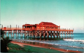 Postcard 1950s Pier 14 Restaurant and Lounge Myrtle Beach South Carolina SC Q17 - £7.67 GBP