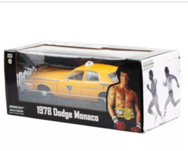 Greenlight - 1978 Dodge Monaco - Rocky III Taxi &quot;City Cab Co.&quot; - Yellow - £35.31 GBP