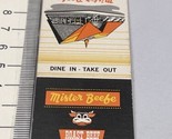 Front Strike Matchbook Cover  Mister Beefe Restaurant  Jacksonville, FL ... - £9.73 GBP