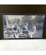 Group Of People In Swimsuits Bathing Suits Antique Photo Negative 1920s 30s - $13.13 CAD