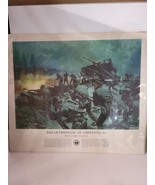 Color print of Breakthrough at Chipyong-NI The US Army in Action 22x19 - $27.35 CAD
