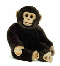 GANZ WEBKINZ SIGNATURE CHIMPANZEE CHIMP MONKEY APE STUFFED ANIMAL PLUSH TOY - £27.56 GBP