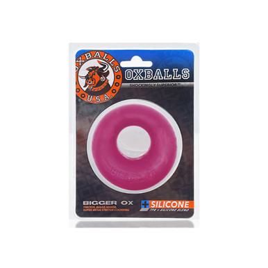 Primary image for OxBalls Bigger Ox Thick Cockring Silicone TPR Hot Pink Ice