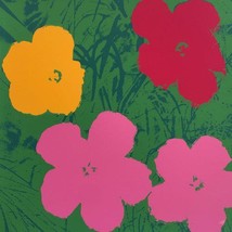 Andy Warhol Flowers 11.68 Sunday B Morning Serigraph - £214.53 GBP
