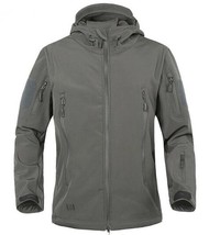 K skin military windproof tactical softshell jacket men waterproof army soft shell coat thumb200