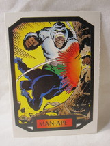 1987 Marvel Comics Colossal Conflicts Trading Card #45: Man-Ape - £3.92 GBP