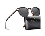 Vintage Round Polarized Sunglasses For Women Acetate Frame Uv400 Protect... - $53.99