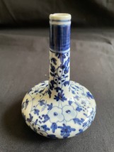 Antique porcelain  19/20C Miniature Tear Bottle Kangxi Style - $89.00