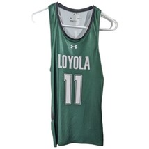 Loyola Greyhounds Lacrosse Tank Top Womens Size Small Green Under Armour S - £23.89 GBP