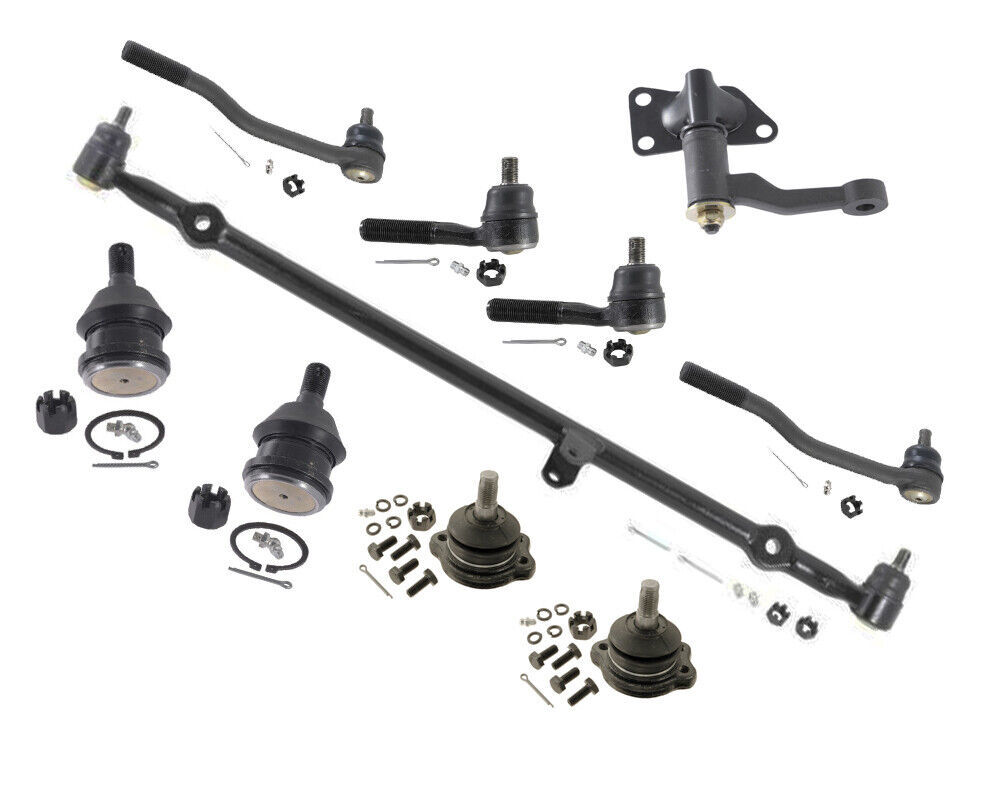 12 Pc Front End Kit Tie Rod Ends Idler Arm Ball Joints For Nissan D21 Pickup 86-97 2WD