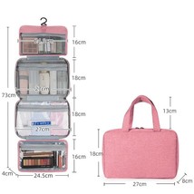 Women High Capacity Travel Makeup Bag Waterproof Women Cosmetic Bag Organizer Ca - £42.20 GBP